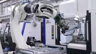 Hyundai Wia HS6300 L400C Automation with RGR-Rail Guided Robot