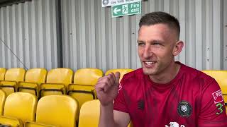 TOMMY TAYLOR SIGNS! | New signing Tommy speaks on joining Worksop Town