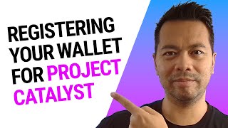 Registering to Vote for Project Catalyst, Eternl Wallet