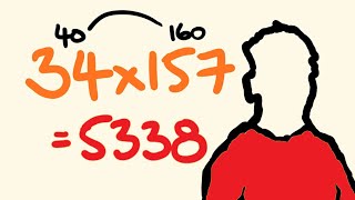 How to mentally multiply big numbers