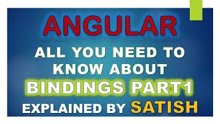 #angular Angular | Data Bindings In Angular | Interpolation, Event, Property, Attributes Binding