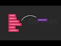 CSS Menu With Hover Animation | Menu Hover Effects HTML CSS