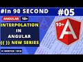 Interpolation In Angular | Short & Easy Explanation