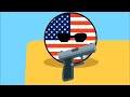 American Cup Song - Countryballs - Hoạt hình đầu tiên / The first animation of Countryballs.