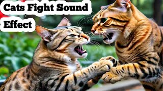 Cat Meowing Fight Sound | Cats Fighting Sound Effect | Angry Cat Sounds To Attract Cats