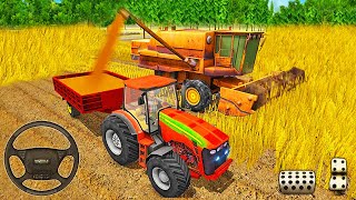 Real Tractor Farming Simulator 2020 - Harvester Tractor Driving - Android Gameplay