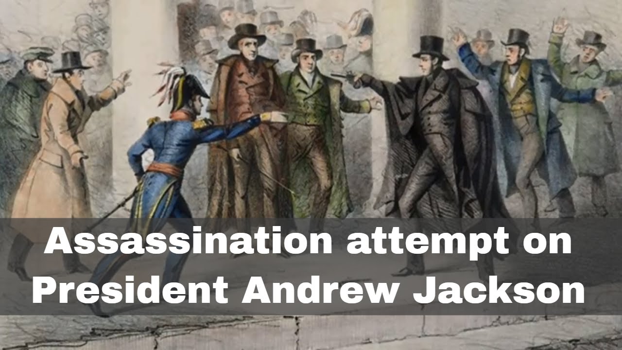 30th January 1835: Andrew Jackson Survives The First Assassination ...