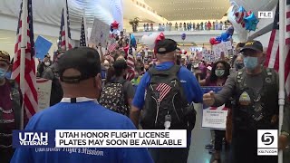 New specialty license plate would help with Utah Honor Flight funding