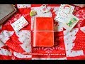 Christmas Travelers Notebook Unboxing / Preparing For December Daily