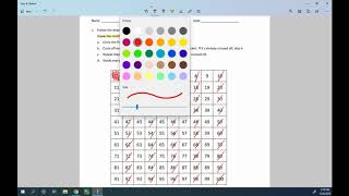 Hundreds Chart and Patterns