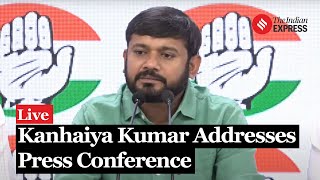 Congress PC LIVE: Kanhaiya Kumar Addresses Press Conference At AICC HQ In Delhi