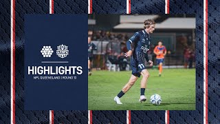 NPL Queensland Round 13 - Lions FC vs Olympic FC Highlights