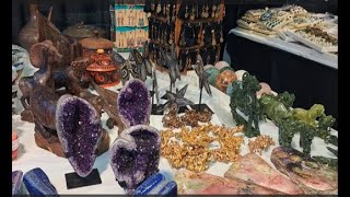 Visiting International Gem \u0026 Jewelry Show 2024 #GemShow #JewelryShow #semipreciousstones