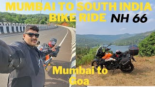 Mumbai To Goa via | NH66 | Latest Update with progress | 1 Episode | Mumbai to south India Bike Ride