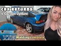 PROJECT CRX RUSTY UPDATE! WHERE HAVE I BEEN? HONDA’s UPDATED