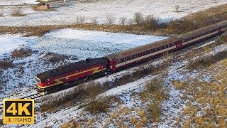 Vlak / 754 044 a 754 049 na Mladoboleslavsku (4K)