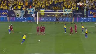 Ronaldo Beautiful Freekick Goal For Al-Nassr