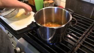 Making farro in the pressure cooker