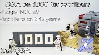 First Q&A, Lego Star Wars MOCs and more! | Star Maks Vlog