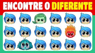 Encontre O Diferente Emoji -Édition Vice-Versa/Inside Out🥦🔥👀💥 🎬 | 🌍 Quiz Global