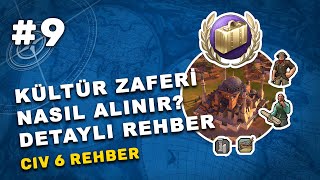 KÜLTÜR ZAFERİ NASIL ALINIR TÜM DETAYLARI - Civilization 6 Türkçe Rehber #9