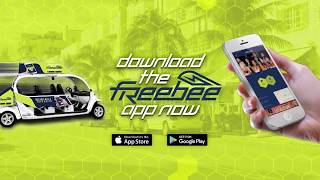 Ride the Freebee  In Downtown Coral Gables