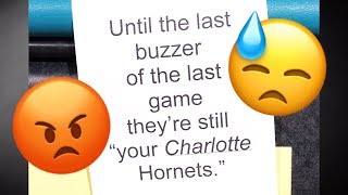 The Hornets Left Charlotte.