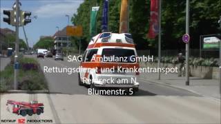 SAG - SAFARI Ambulanz GmbH KTW mit Signal