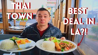 AMAZING Deals in Thai Town LOS ANGELES! The Best Thai Food in LA 2023