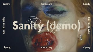 Paramore - Sanity (Demo) [Official Audio]