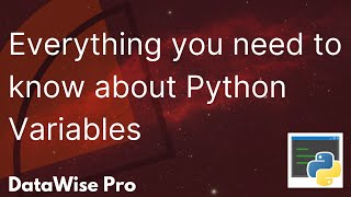 Learn Variables in Python | Python variables Tutorial for Beginners Hindi/ Urdu