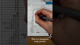 Nonogram 25x30 difficulty level 5/6 #nonogram #puzzle #satisfying #relaxing