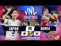 VNL LIVE │ JAPAN vs KOREA Live Score Update Today Match VNL 2024 FIVB VOLLEYBALL NATIONS LEAGUE