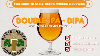 Double IPA DIPA Beer 🍺  Recipe Writing Brewing & Style Guide