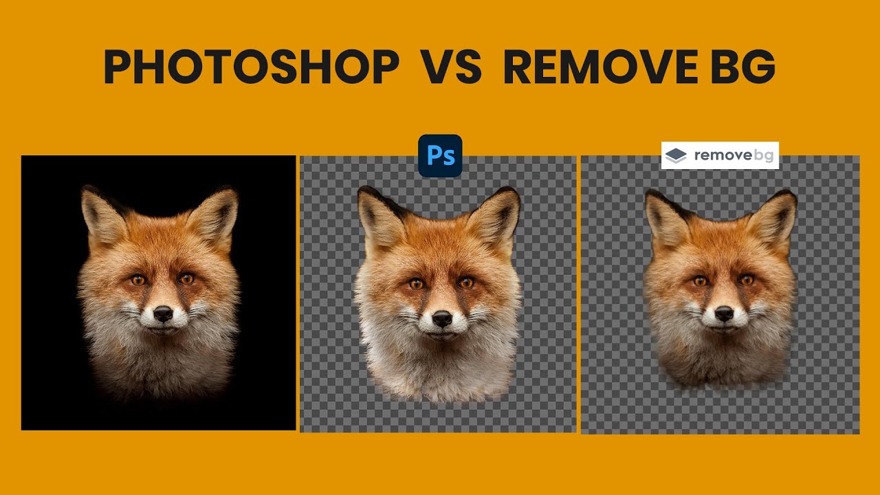 How To Remove Extremely Difficult Background | Photoshop Vs Remove BG ...