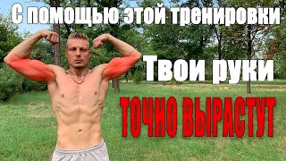 Хочешь МОЩНЫЕ РУКИ? Эта тренировка для тебя!