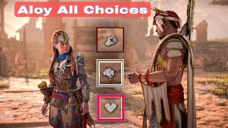 King Avad Try To Get Flirty (Aloy all Choices) | PS5 |