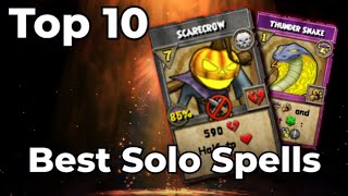 Top 10 Most USEFUL Wizard101 Spells For Soloing