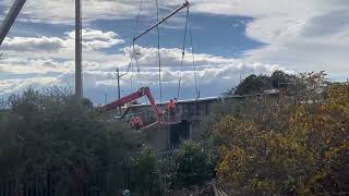 New water main install   Anzac St Moe   June 2021