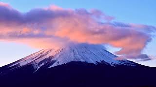 昨日の自宅２階から撮影した富士山。2024.12.14　Mt. Fuji taken from the second floor of my house yesterday. 2024.12.14