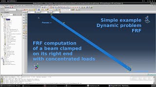 Abaqus - Simple Example - FRF