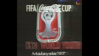 Fútbol | LS85 Canal 13 | Argentina-Brasil (cuartos de final Malasia 97) (fragmento) | Junio 1997 | 📼