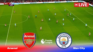 🔴LIVE : ARSENAL vs MAN CITY - English Premier League 2025 | Full Match | PES 21 Football Live