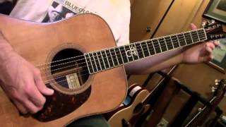 Bluegrass Guitar Lesson 1 -- G, C and D