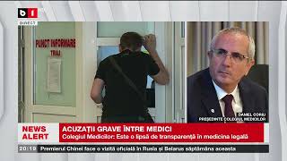 ACUZAȚII GRAVE ÎNTRE MEDICI_Știri B1TV_19 aug. 2024