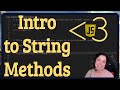 What are String Methods and Properties? | JavaScript in less-than 3 minutes | JavaScript Beginners