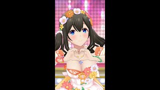 「デレステ」恋のHamburg♪ 鷺沢文香 SSR [ブルーミング・フェアリー]