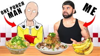 I Tried The One Punch Man Diet (Challenge!)