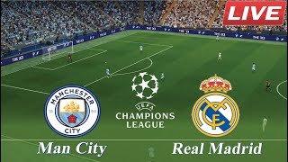 🔴[LIVE] Manchester City vs Real Madrid | Champions League 24/25 | Full Match Simulation