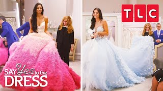 Favorite COLORFUL Wedding Gowns | Say Yes to the Dress | TLC
